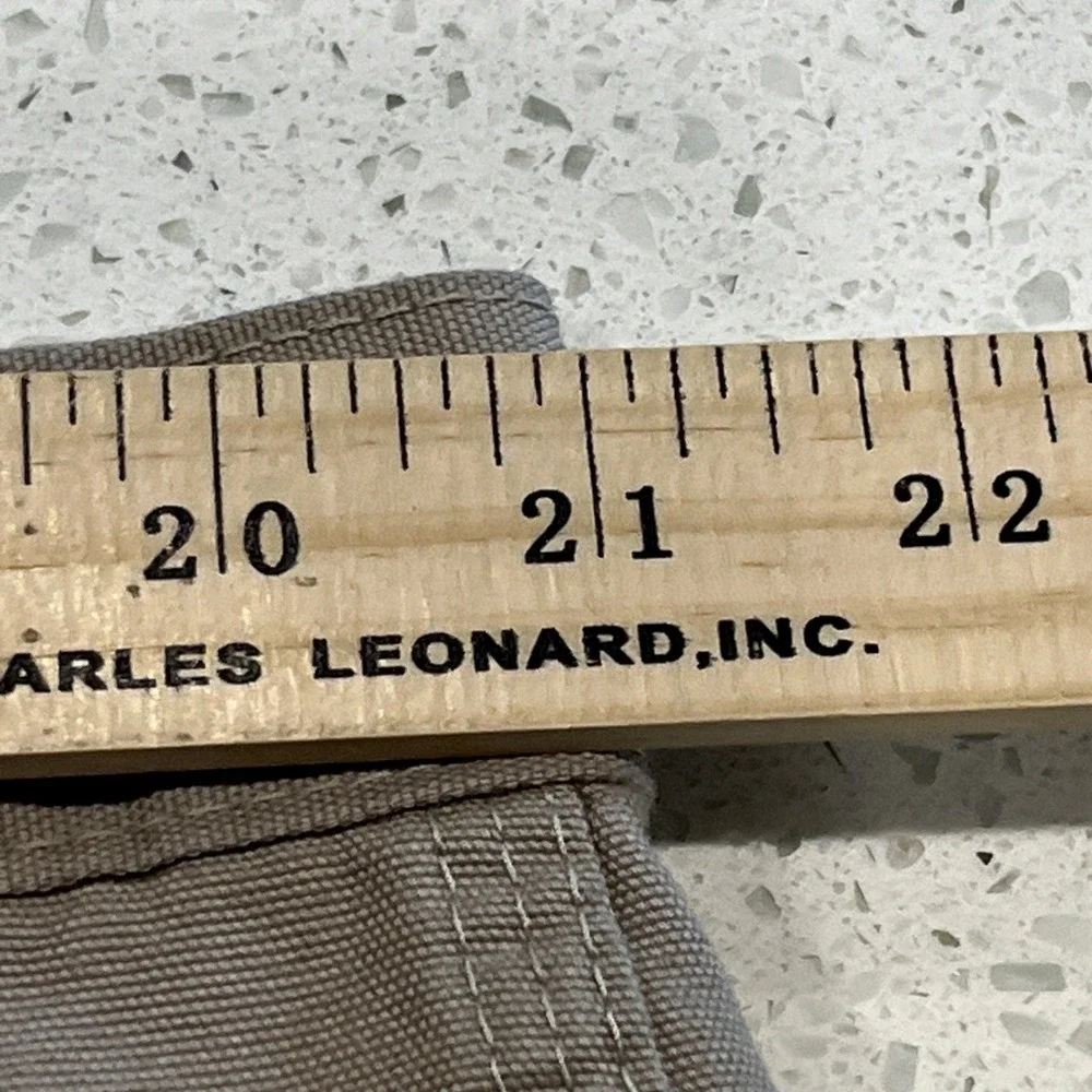 Blaklader Carpenter Pants Mens 42x32 Beige Canvas Workwear Utility Pockets Knee